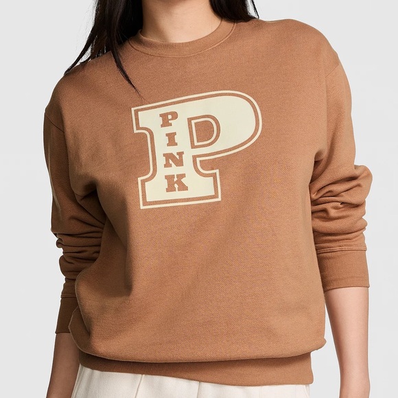 PINK Classic Crew Sweatshirt - Picture 1 of 7